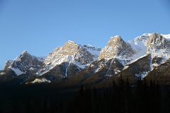 19A Mount Rundle Ridge East End Just After Sunrise From Trans Canada Highway Near Canmore In Winter.jpg